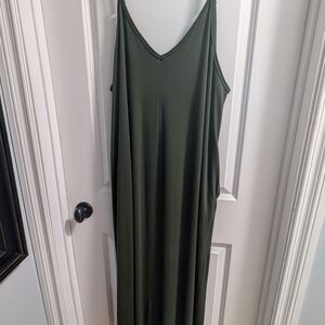 Zenana Outfitters Olive Maxi Dress